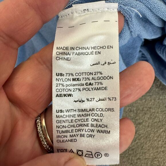 Chicos Cardigan Set Women 3 Blue Knit 2 Piece XL Coordinate Casual Office Work - Picture 7 of 11